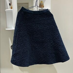 BNWT Samuel Jr Chic Navy Textured Kids A-Line Skirt👵MT